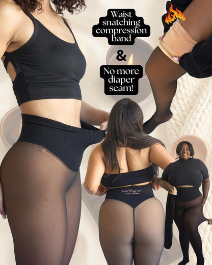 Cozy Magic Fleece Leggings – Soft & Stretchy